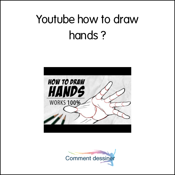 Youtube how to draw hands